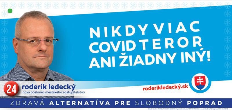 Roderik Ledecký: Už nikdy viac covid teror